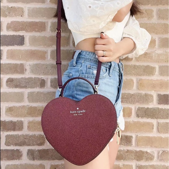 Kate Spade love shack heart purse - Picture 2 of 9